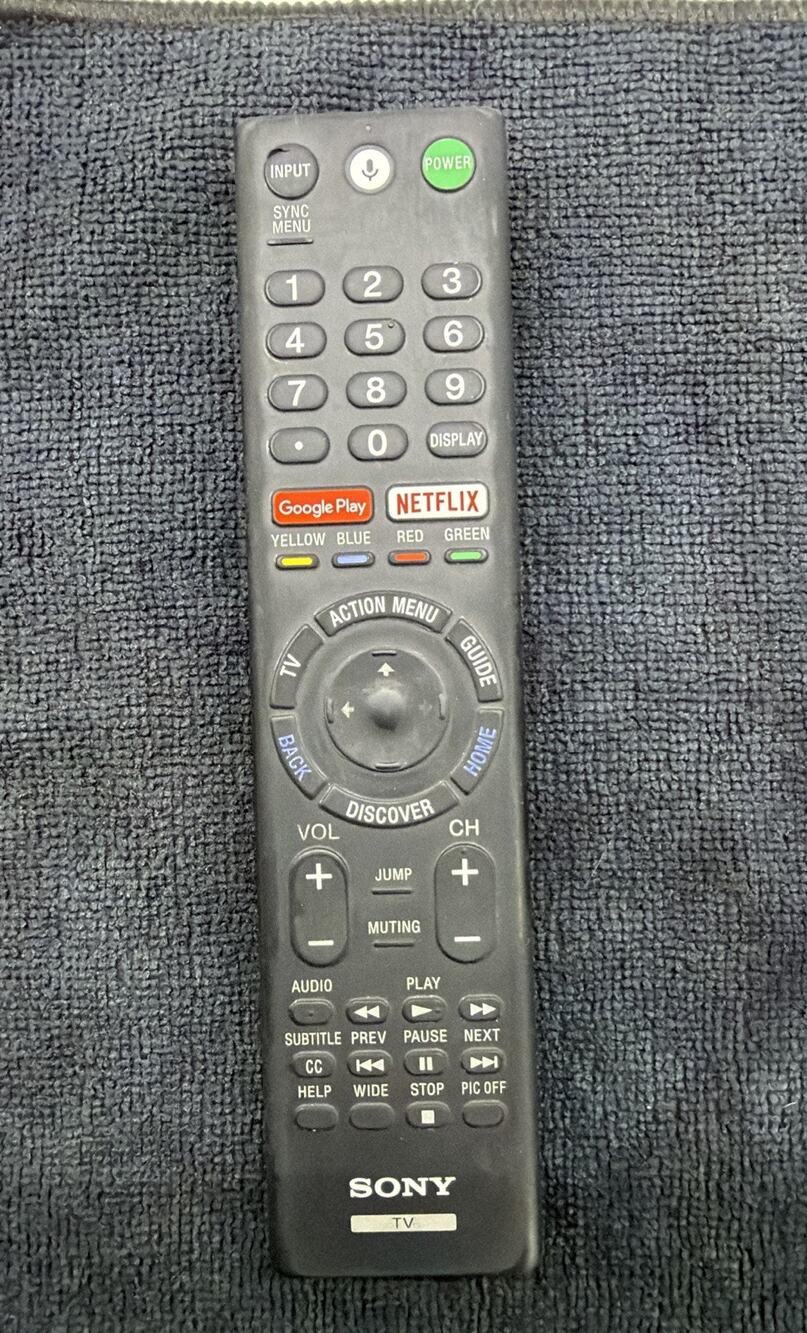 Genuine Sony Remote Control RMF-TX200U For XBR-43X800E XBR-49X800E Smart TV